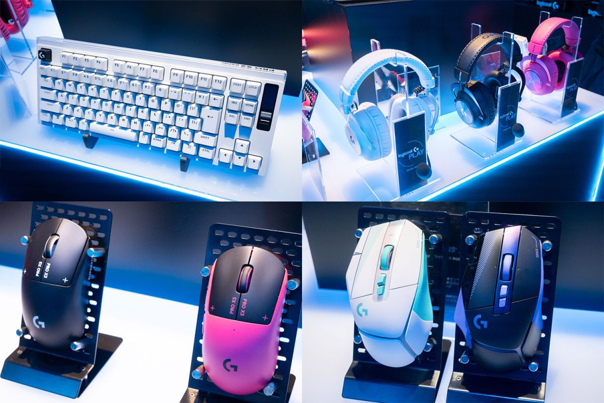 Logicool G PRO ゲーミングキーボード マウス　パッド3点セット Logicool G、新製品を一挙公開！ “PRO”初マウスパッド、キーボードや