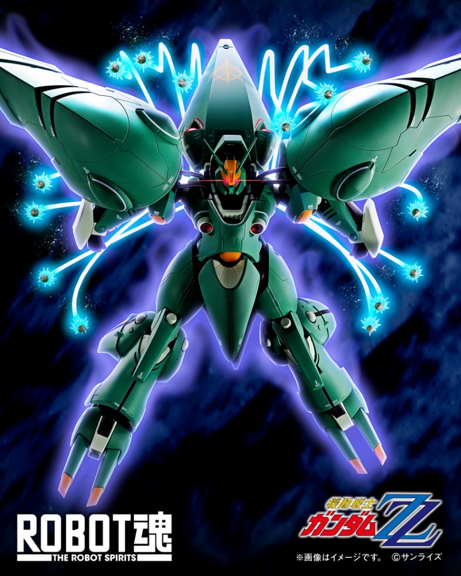 機動戦士ガンダムZZ＞“即完売”のROBOT魂 クィン・マンサ 明貴美加監修