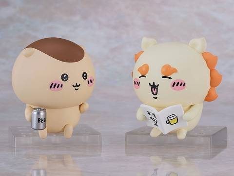 ちいかわ ねんどろいど まとめ売り ちいかわ」より「くりまんじゅう」と「シーサー」がねんどろいどで立体