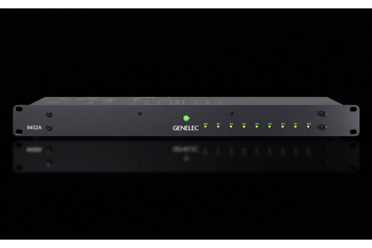 Genelec、DanteをAES/EBUへ変換するAoIPデバイス「9402A」。最大16ch
