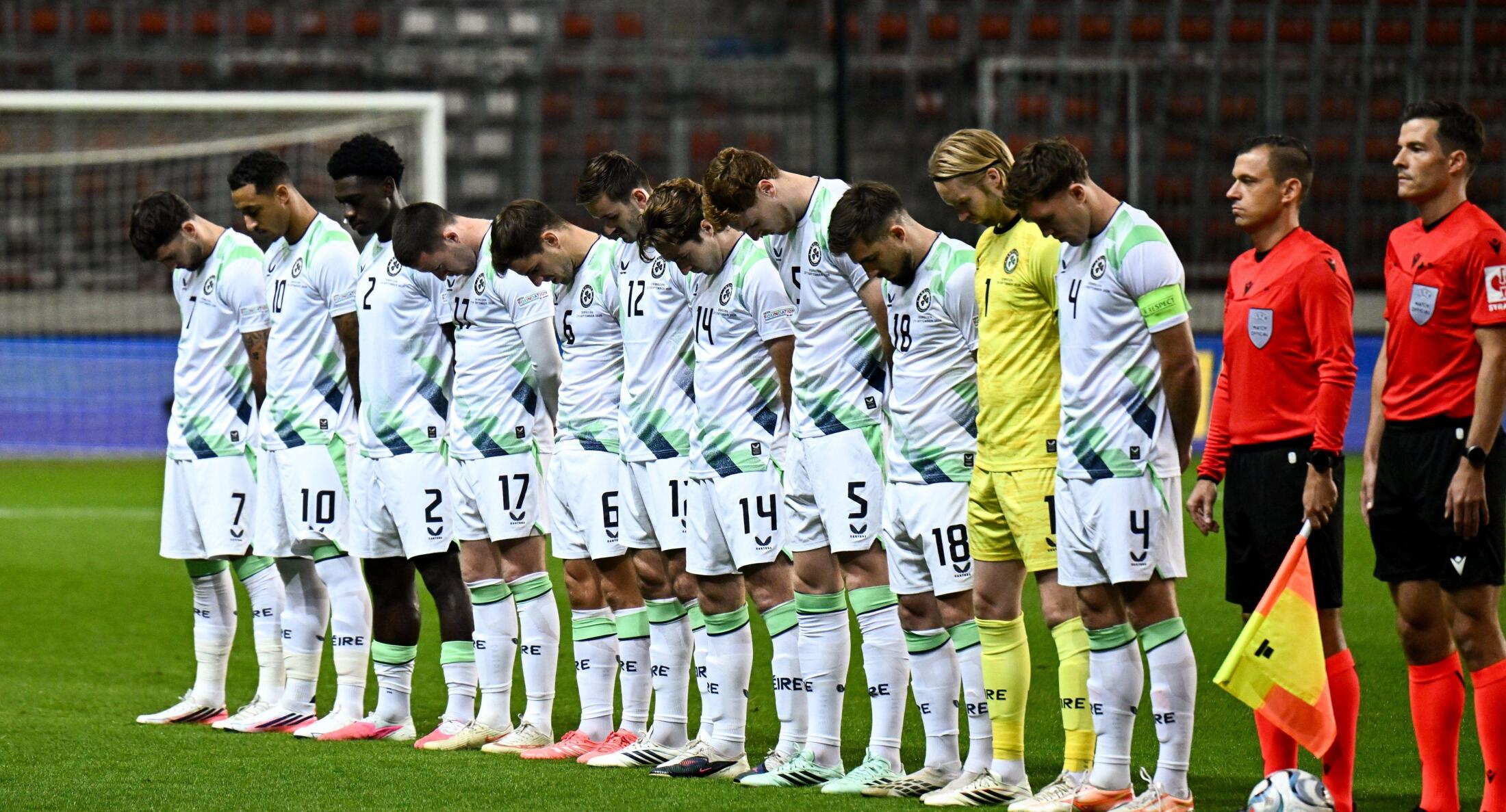 欧州男子サッカー、アイルランド代表がイスラエル代表との握手を拒否