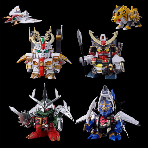 SDガンダムBB戦士 LEGENDBB　新SD戦国伝セット　未組立品 SDガンダムBB戦士 SD戦国伝」よりガンプラ「SDガンダムBB戦士 VS闇軍団