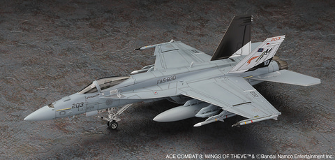 1/144 完成品 F/A-18E エースコンバット 8 Rex ハセガワ、プラモデル「『ACE COMBAT 8』 F/A-18E スーパー ホーネット