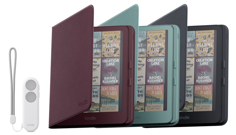 新Kindle 計6モデル発売 頁めくりリモコンKindle Click、物理ボタン