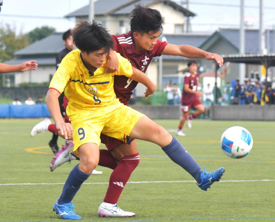 全国高校サッカー茨城県大会第7日 古河三16強入り（茨城新聞クロス