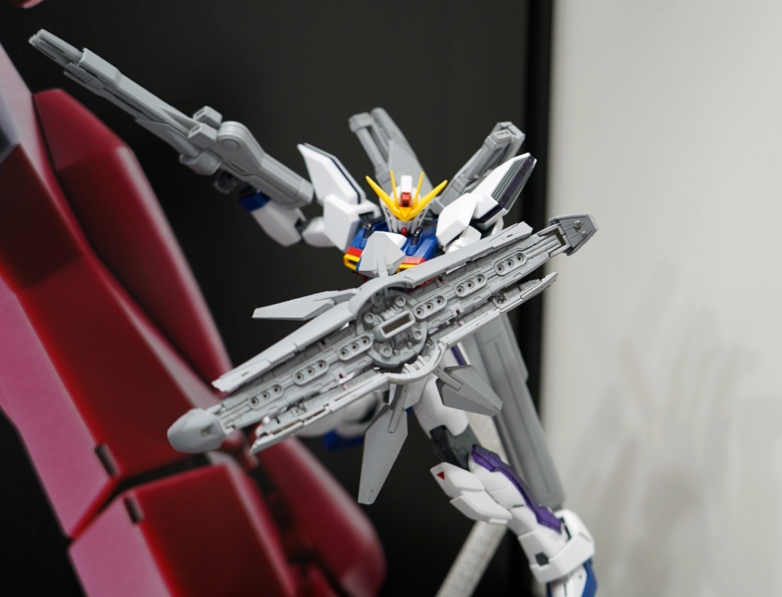 機動新世紀ガンダムX＞MG ガンダムXディバイダー 改修されたガンダムX