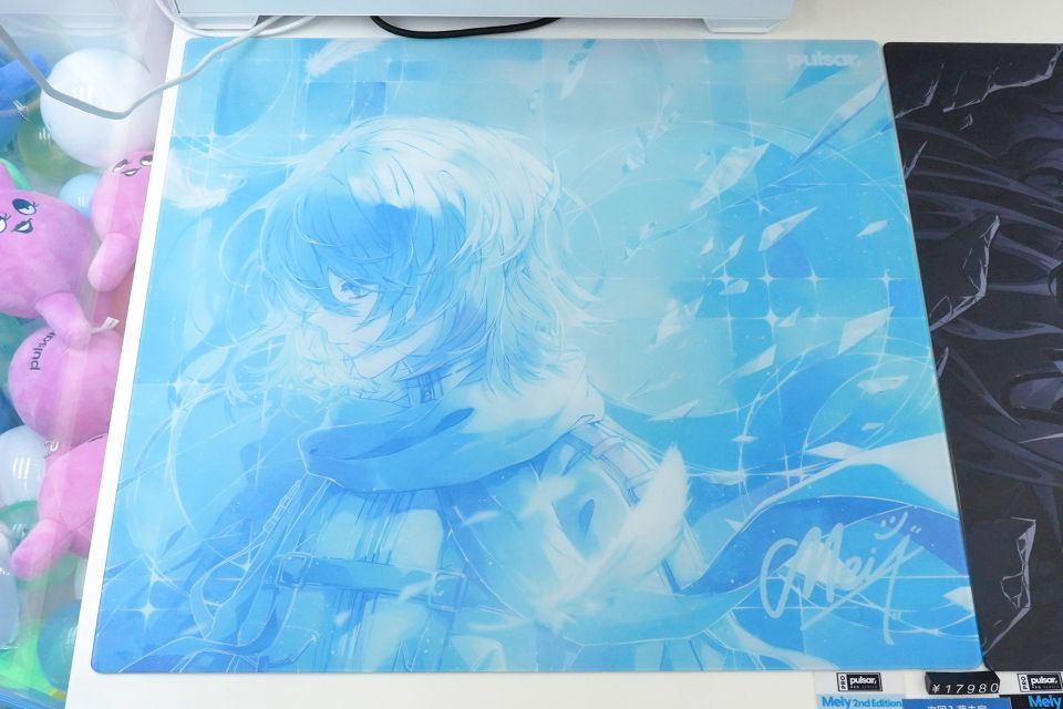 Pulsar×プロVALORANTプレイヤー“Meiy”コラボガラスマウスパッドの第2弾