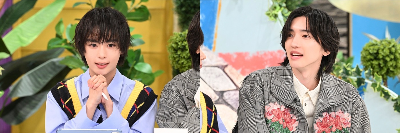 なにわ男子・大西流星＆道枝駿佑が衝撃発言！「なにわ男子にはインテリ