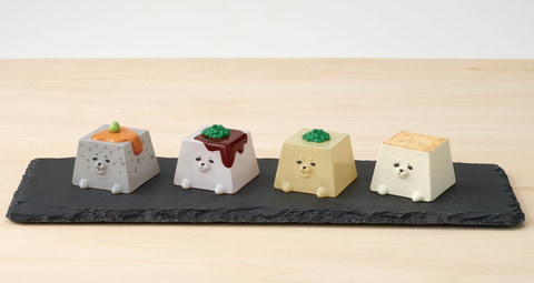 ガチャ「ゴマ豆腐アザラシ」が10月中旬に発売。アザラシのフォルムを