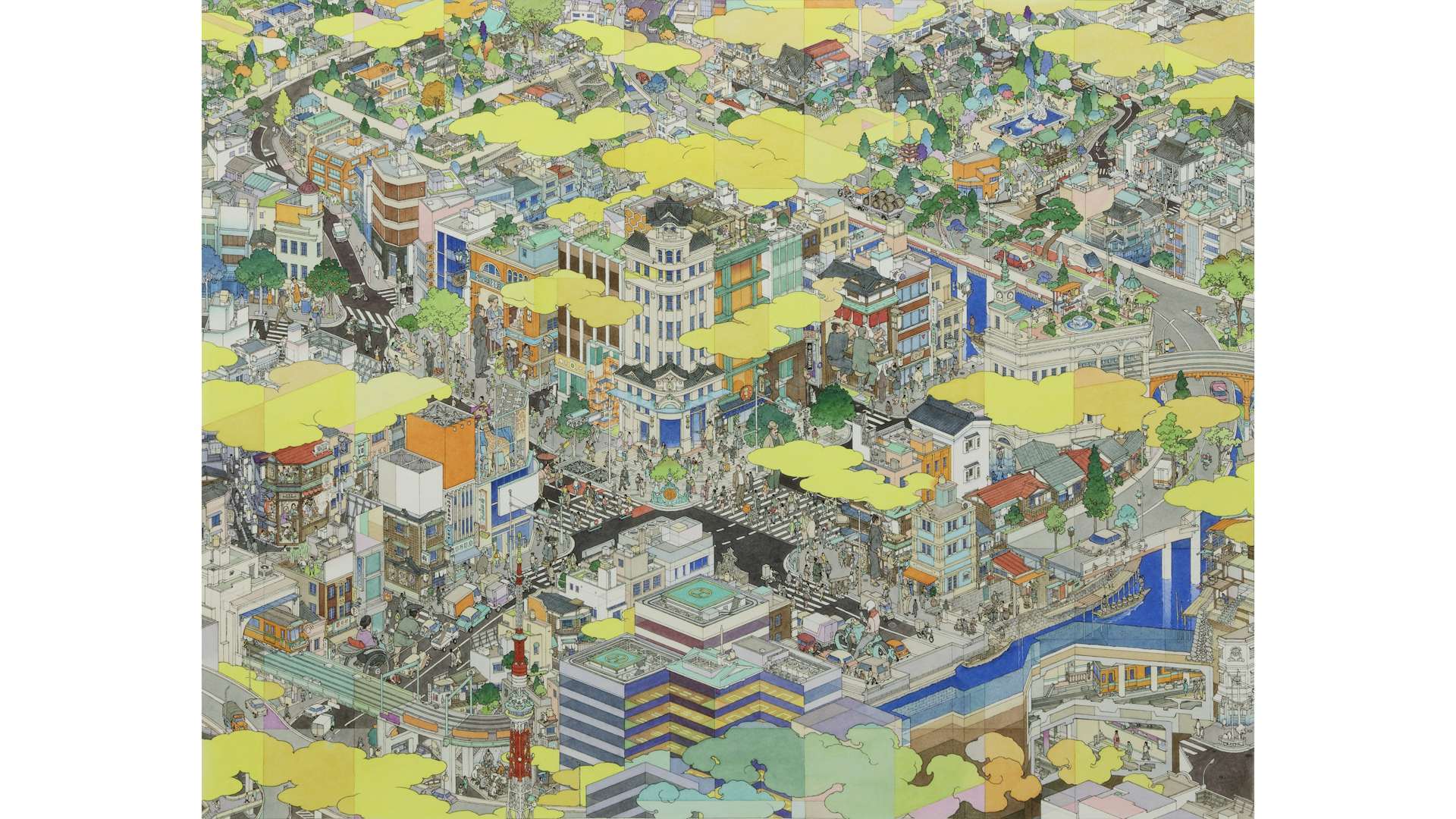 山口晃 見／世／物」が東京国立近代美術館で2027年6月に開催。新作も