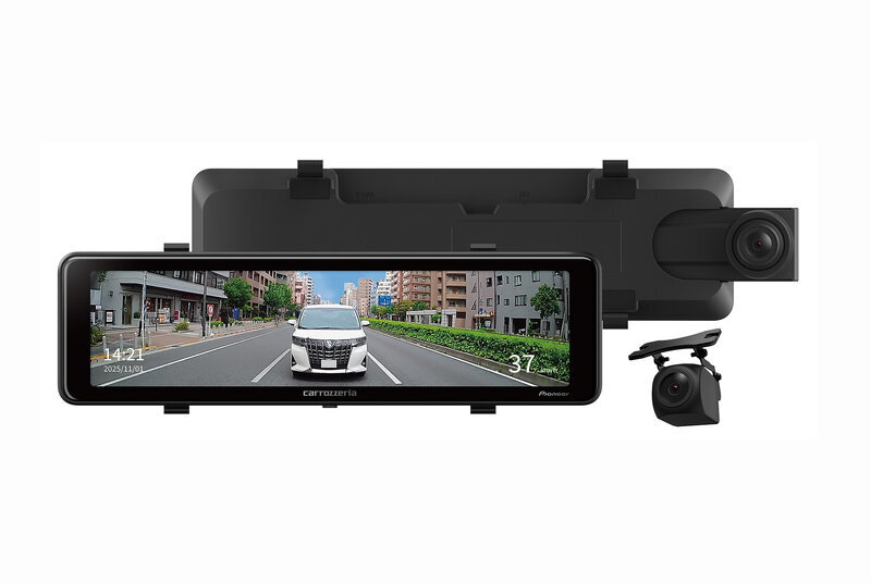 【24時間限定価格】カロッツェリア　デジタルミラー型ドライブレコーダー カロッツェリア、デジタルミラー型ドラレコ3機種を12月発売 370万画素