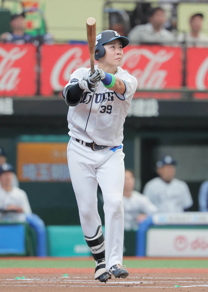 平沢大河選手 実使用バット 西武】平沢大河が3年ぶり史上7人目のCS初打席初アーチ 今季打率