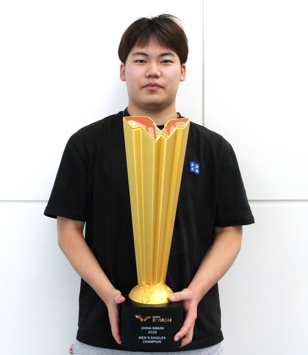 【値下げ】 1991 IOC会長杯国際卓球大会　松本 卓球】19歳・松島輝空、フラッシュ妨害に警告「何度もあった。抗議