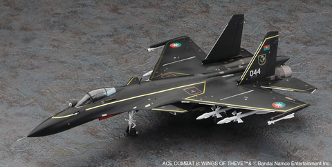 ハセガワ、「ACE COMBAT 8」のプラモデル「Su-33 フランカーD