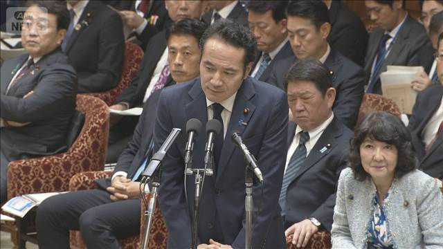 簗農水大臣「職責を全うしたい」　野党の辞任要求に対し続投表明（テレビ朝日系（ANN）） - Yahoo!ニュース