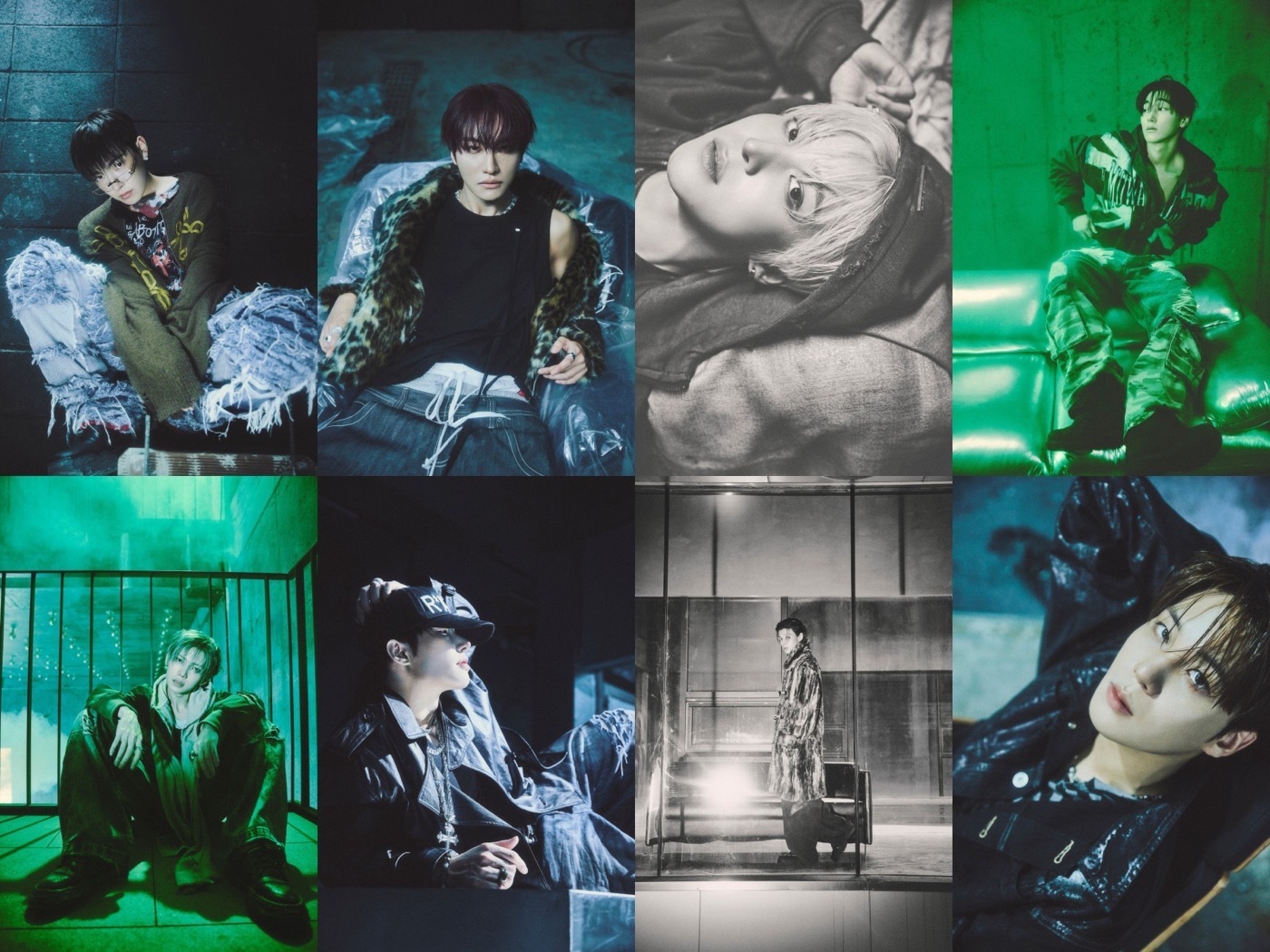 ATEEZの最新ミニアルバム『GOLDEN HOUR : Part.6』コンセプトフォト第1