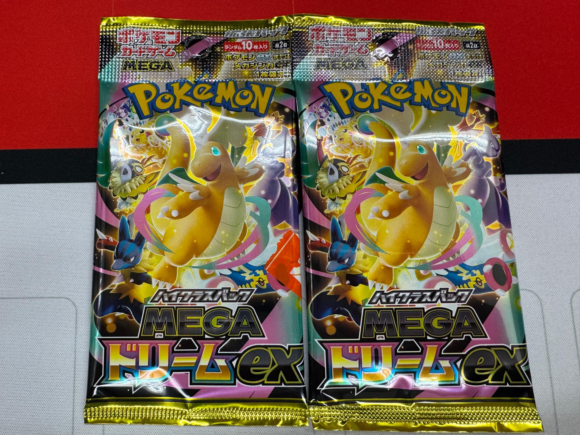 ポケカ ポケモンカード MEGAドリームex 40パック 未開封未サーチ品