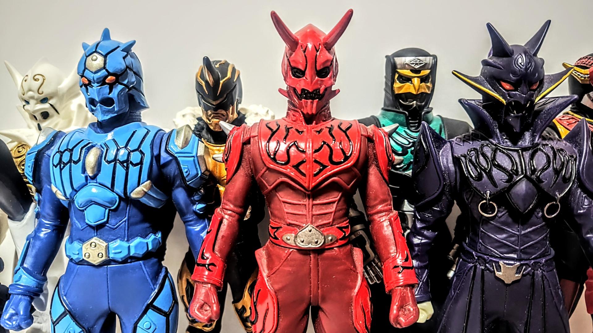 仮面ライダー電王アートワークス　モンスターズ　イマジン6体 仮面ライダー電王アートワークス モンスターズ イマジン6体 アート
