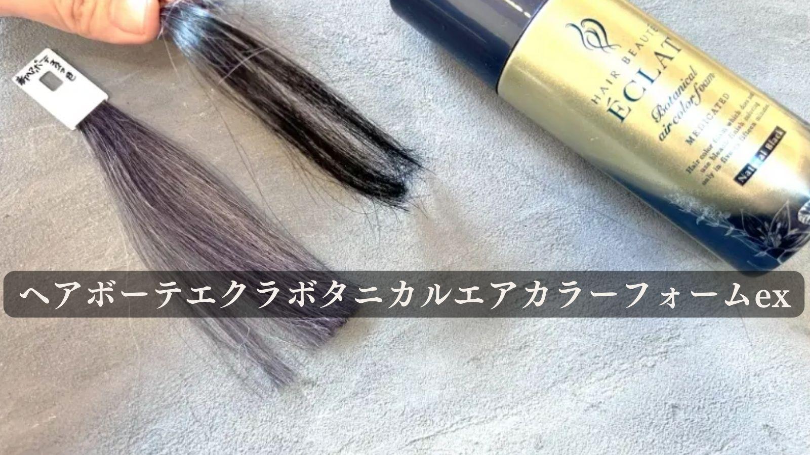 40 ヘアボーテエクラ ボタニカル エアカラーフォーム EX ライト