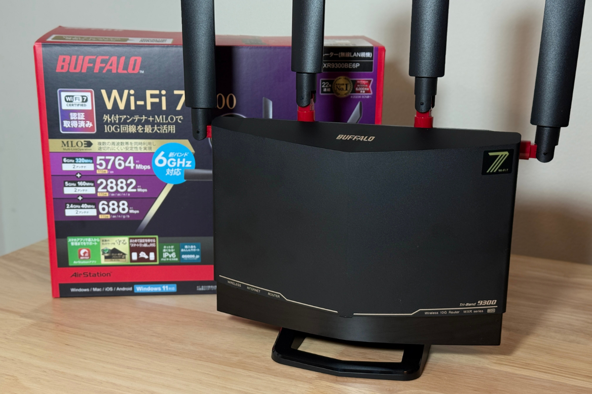 Wi-Fi 7時代の幕開け！BUFFALO WXR9300BE6Pが示す次世代ネットワーク