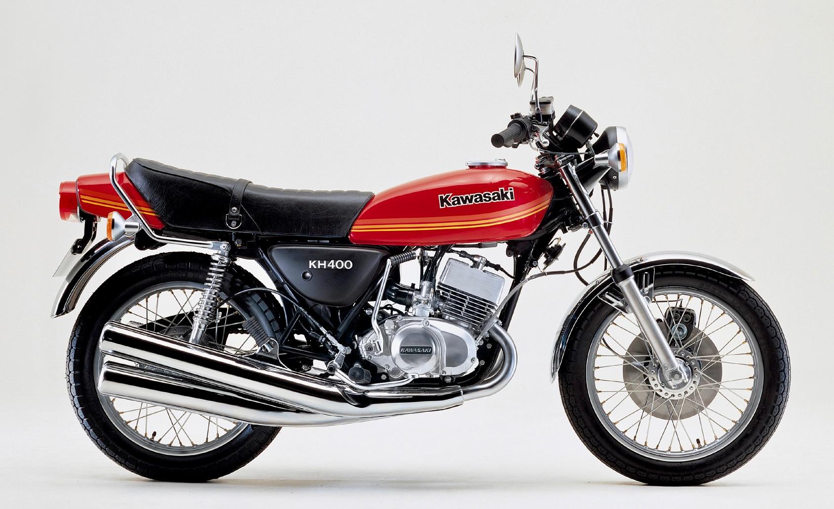 川崎 KAWASAKI カワサキ KH400 ケッチ400 純正 マフラー チャンバー