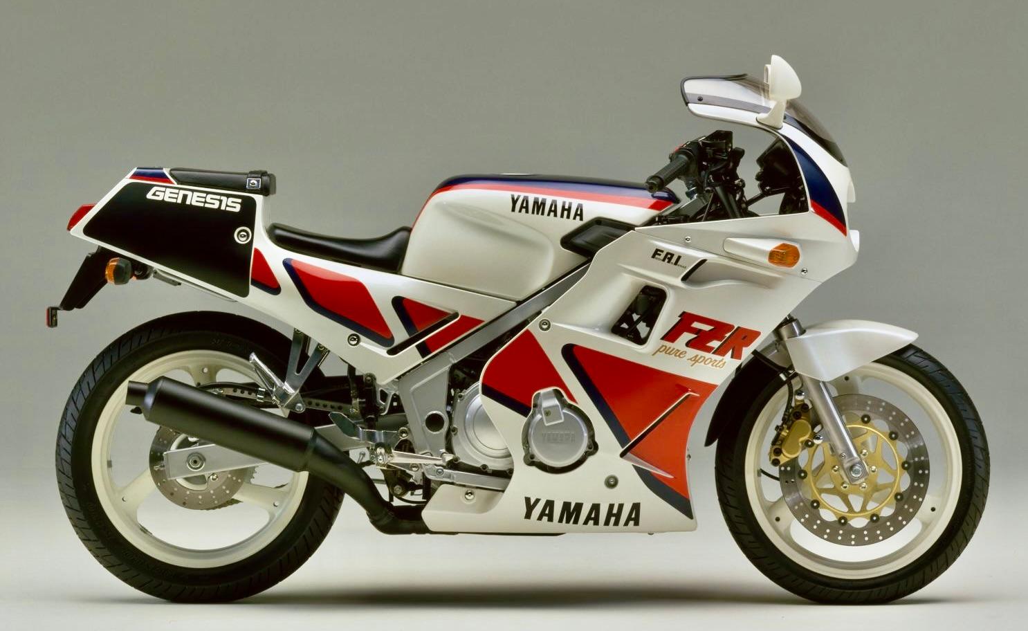 YAMAHA FZR250 たれ幕