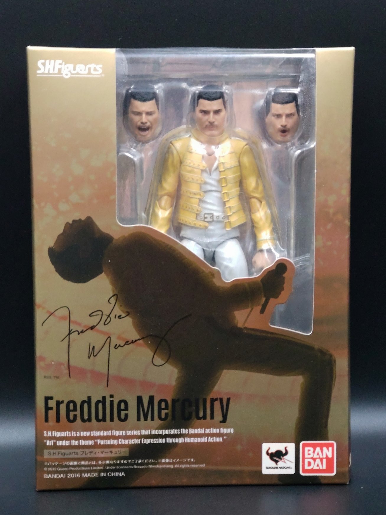 SHフィギュアーツ フレディ・マーキュリー ライブエイド版 フレディ