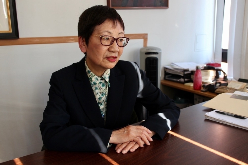 心理療法士の松木（Fumi Matsuki Raith, LCSW）さん。(c) Kasumi Abe