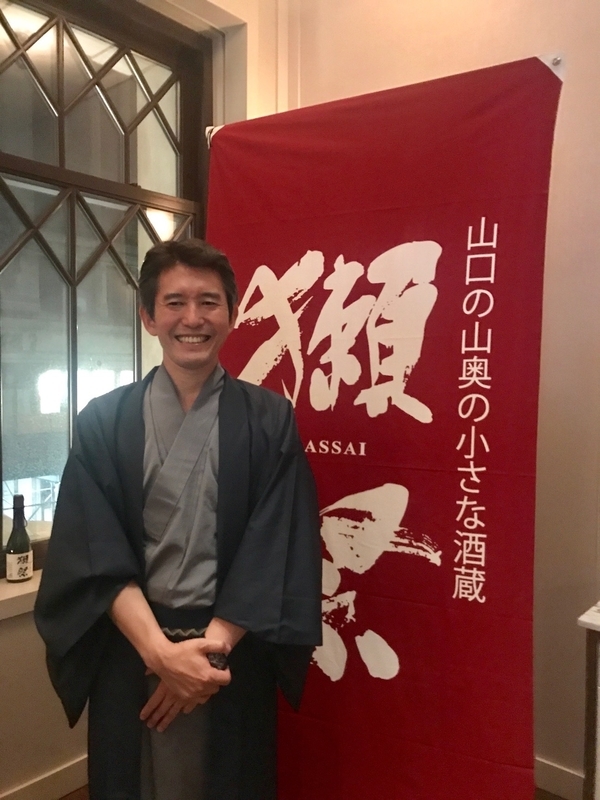 旭酒造の桜井社長。(c) Kasumi Abe