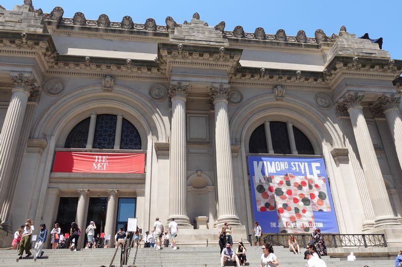 世界三大美術館の1つとされるニューヨークのメトロポリタン美術館(通称The MET、メット)。(c) Kasumi Abe