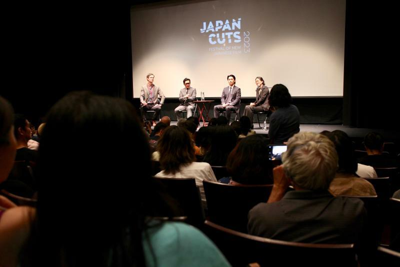 上映後、ファンからたくさんの質問が寄せられた。(c)Kasumi Abe