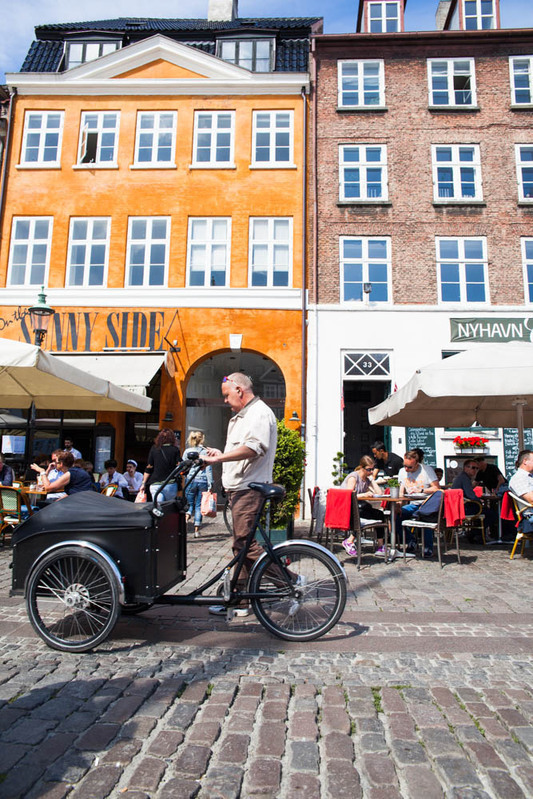 荷台付き自転車をよくみかけるコペンハーゲン Photo:Asaki Abumi