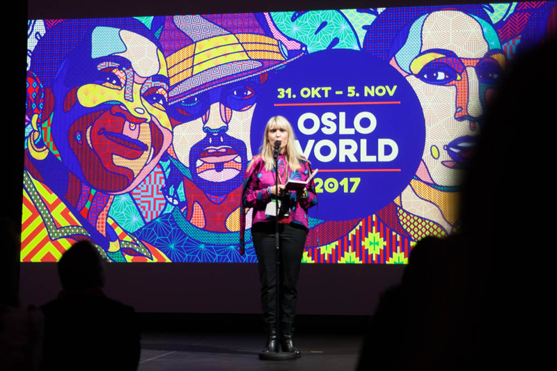 音楽祭Oslo Worldと代表のストーレンさん Photo: Asaki Abumi