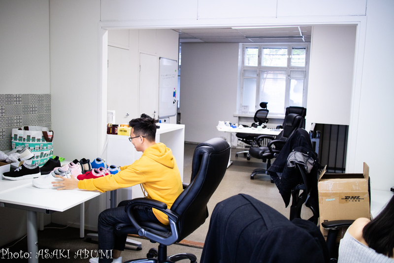 オフィスには9人のスタッフが働く Photo: Asaki Abumi