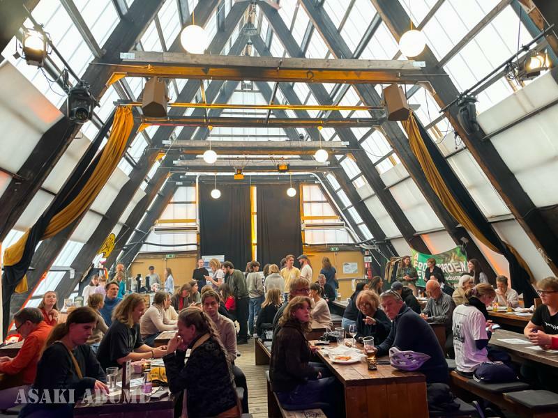 オスロの文化とサウナ施設「SALT」で開催されたフィヨルド訴訟キックオフ　筆者撮影