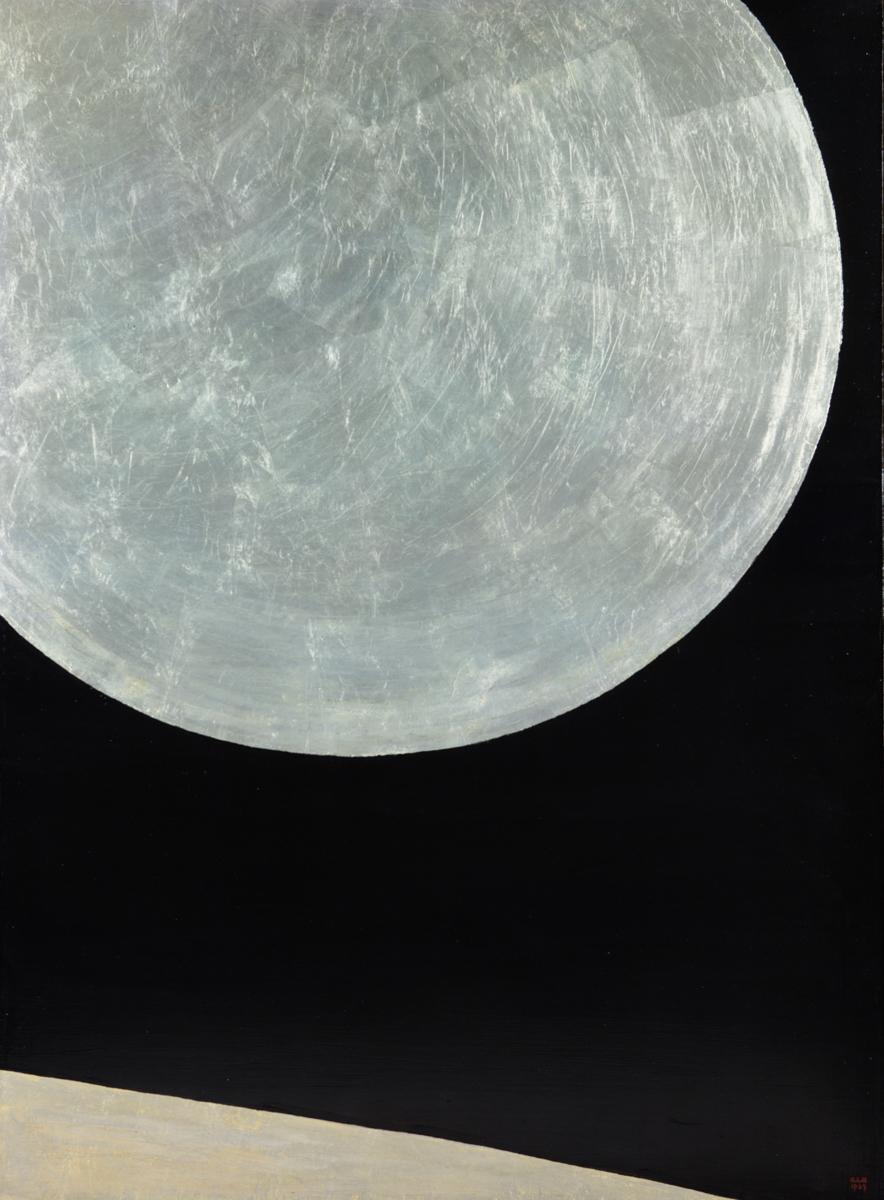 Anna-Eva Bergman, N55-1969 Autre terre, autre lune, 1969　写真：Fondation Hartung Bergman. Bergman, Ann