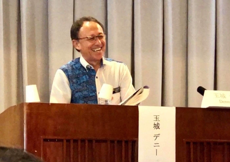 「祖国復帰。いい言葉ですよね」(筆者撮影)
