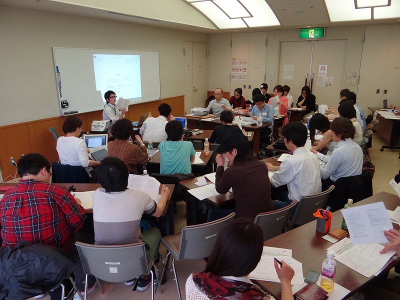 2014年4月28日に開催した全国ＬＧＢＴ活動者の会（カラフル連絡網）勉強会