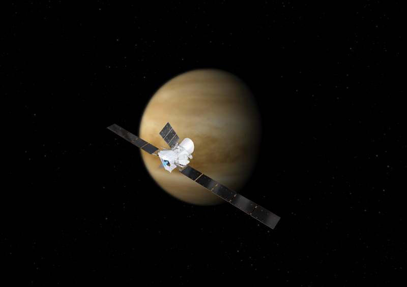 金星でのスイングバイ。Credit: ESA/ATG medialab