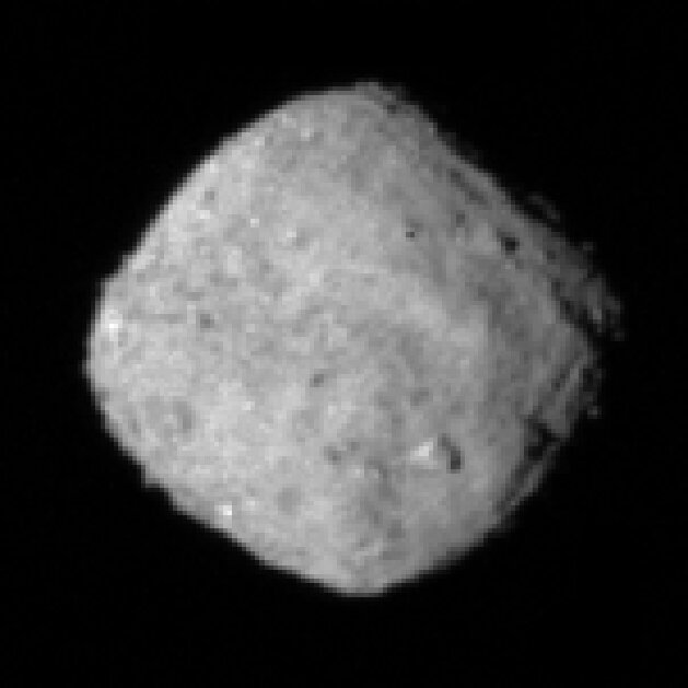 10月29日に撮影された小惑星ベンヌ。Image Credit: NASA/Goddard/University of Arizona