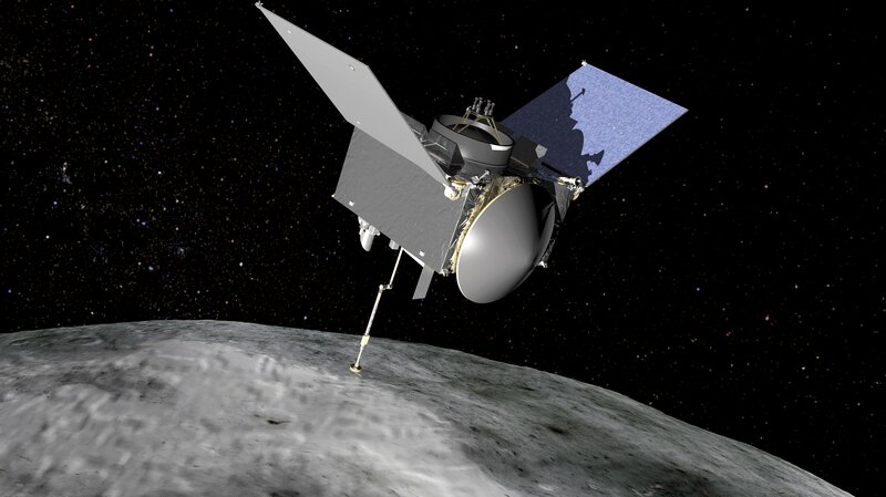 NASAとアリゾナ大学共同の小惑星探査機OSIRIS-REx（オサイリス・レックス）。Image Credit: NASA Goddard Space Flight Center