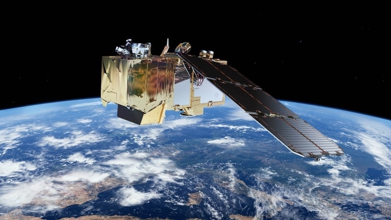 地球観測衛星センチネル2。 Credit: ESA-ATG medialab