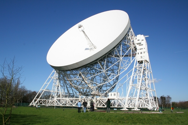 ジョドレルバンク天文台のラヴェル（マークＩ）望遠鏡。Credit: Jodrell Bank Centre for Astrophysics, The University of Manchester