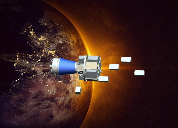 アリアンスペースのVEGAはESAと共同で開発したSSMS打ち上げでライドシェアの実現を計画している。Credit: ESA