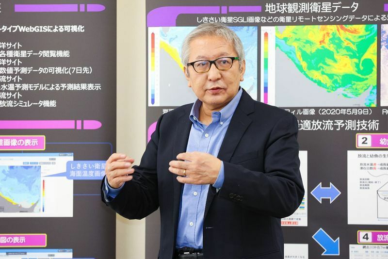 北海道大学名誉教授 齊藤誠一さん 出典：宇宙ビジネス情報ポータルサイト「S-NET」
