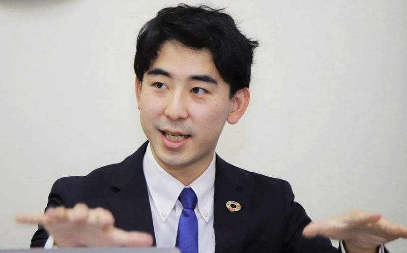 サグリ株式会社 坪井俊輔さん 出典:宇宙ビジネス情報ポータルサイト「S-NET」