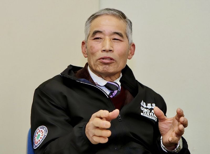 下呂市 農業委員会 金森茂俊さん 出典:宇宙ビジネス情報ポータルサイト「S-NET」