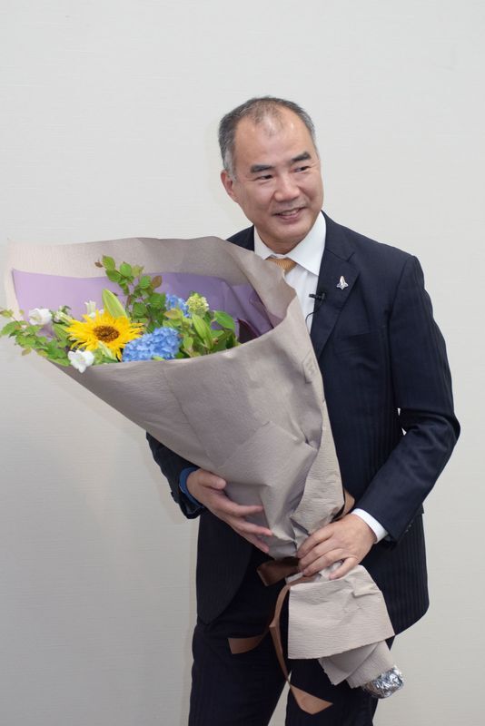 2022年6月1日をもってJAXAからの退職を発表した野口聡一宇宙飛行士。撮影:小林伸