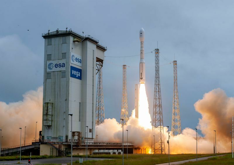2022年初打ち上げに成功したVega-C Credit : Arianespace