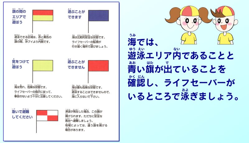 出典 公益財団法人 日本ライフセービング協会 e-Lifesaving